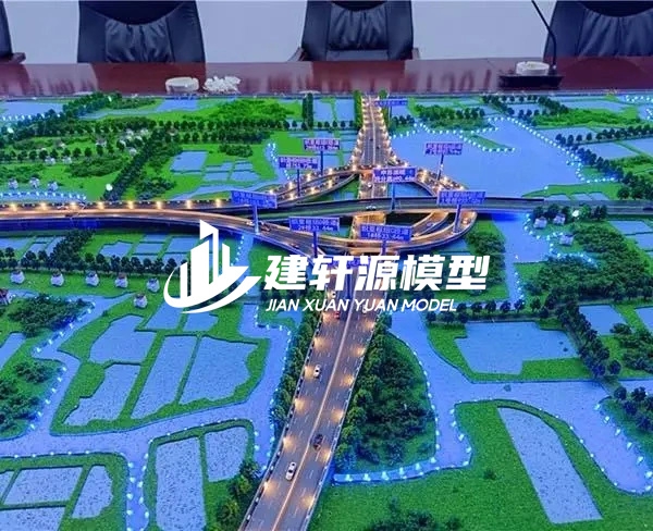 沂源高速公路沙盘定制